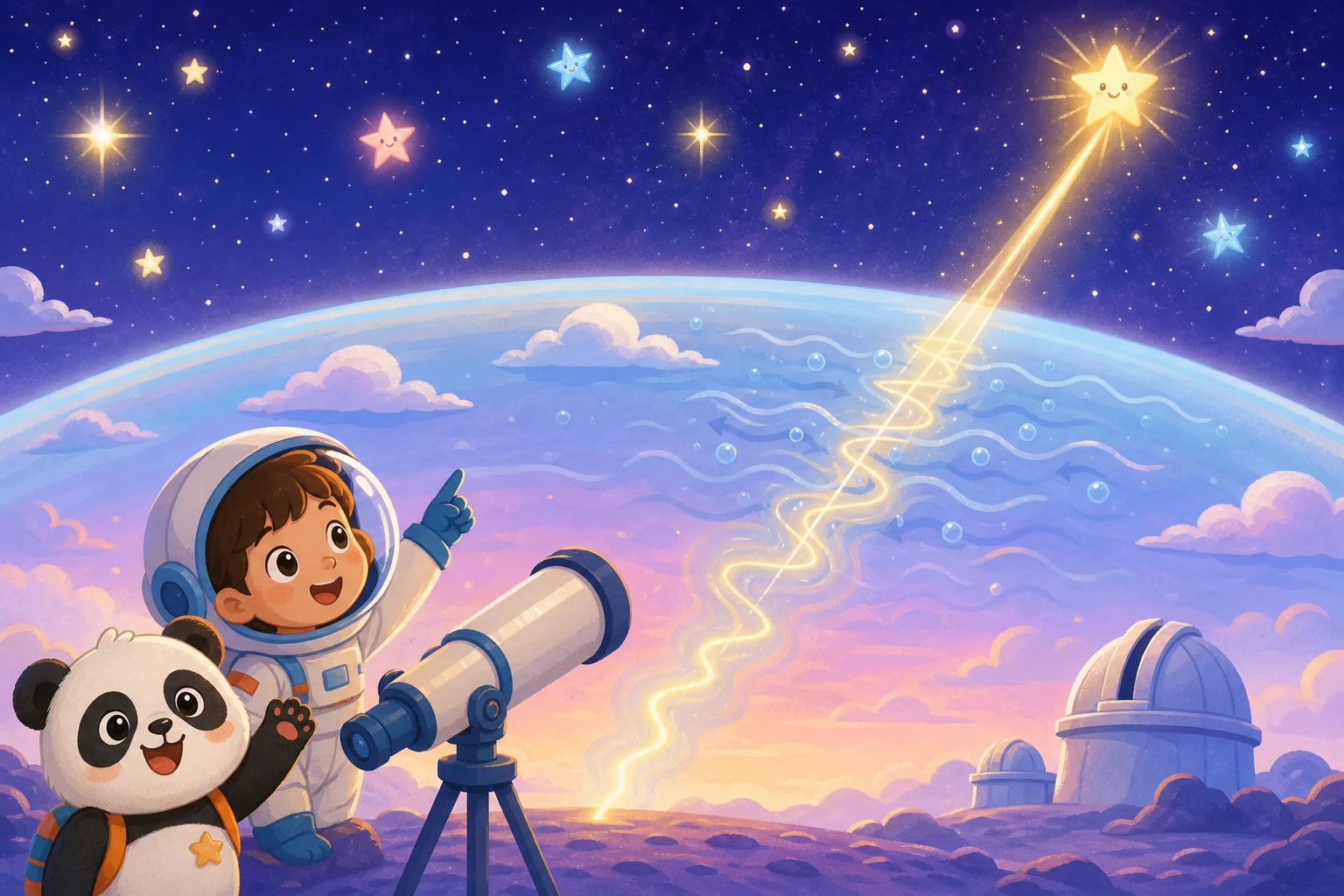 Why Stars Twinkle