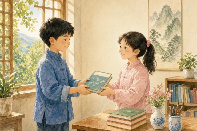 插画：诚实守信，为人诚实，讲信用