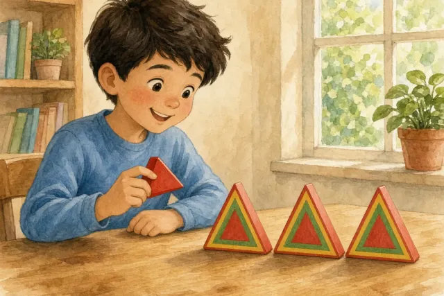 插画：举一反三，从一件事类推而知道许多事情