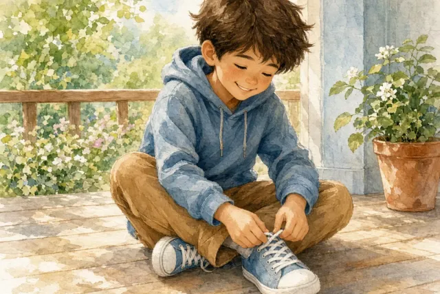 插画：熟能生巧，熟练了就能找到巧妙的办法