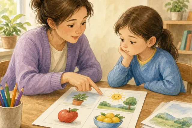 插画：一针见血，比喻说话直截了当，一下说中要害