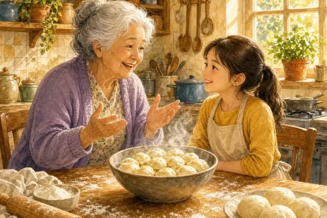 插画：赞不绝口，不住口地称赞