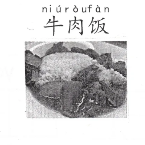 牛肉饭 niuroufan
