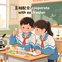 互相配合 huxiangpeihe