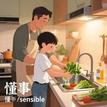 懂事 dongshi