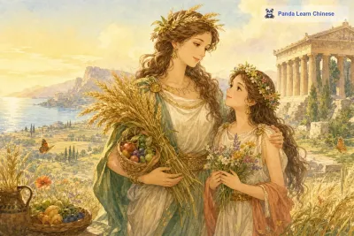 狄蜜特与春天 / Demeter and Spring