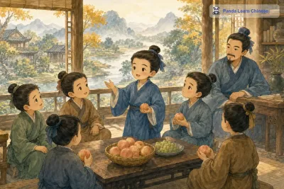 孔融让梨/ Kong Rong Shares the Pears