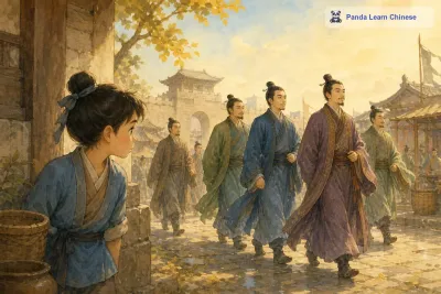 邯郸学步/Learning to Walk in Handan