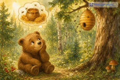 小熊种蜂蜜 / Little Bear Grows Honey