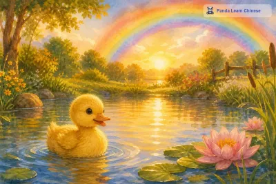 小鸭子的彩虹/ Little Duck’s Rainbow