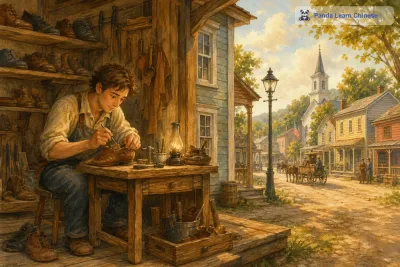 小矮人和鞋匠/Little Dwarf and Shoemaker