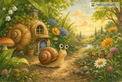 小蜗牛搬家/Little Snail Moves House