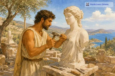 皮格马利翁的雕像/Pygmalion’s Statue
