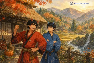 赤鬼与青鬼/Red Demon and Blue Demon