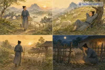 亡羊补牢/Repair the Pen After Sheep Escape