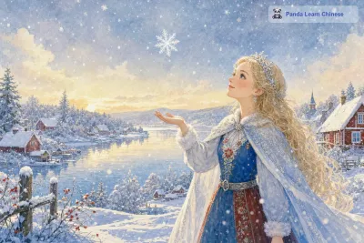 雪花姑娘/Snowflake Girl