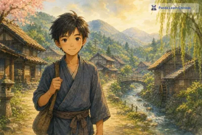 竹笛少年/The Bamboo Flute Boy