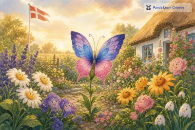 蝴蝶花 / The Butterfly Flower