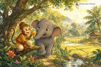 聪明的猴子 / The Clever Monkey