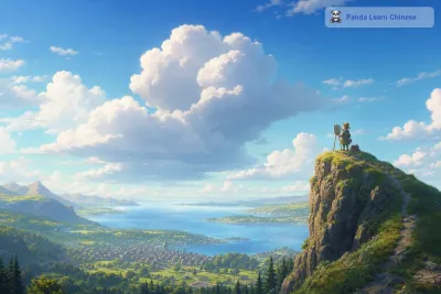 云朵画家 / The Cloud Painter