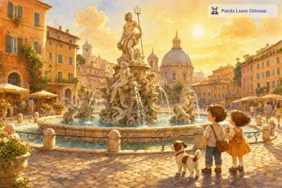 跳舞的喷泉 / The Dancing Fountain