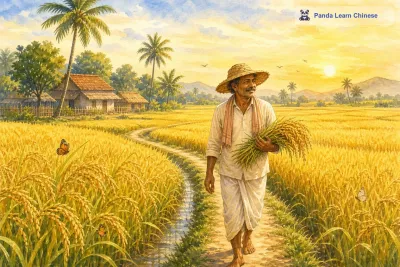 金色稻田 / The Golden Rice Field