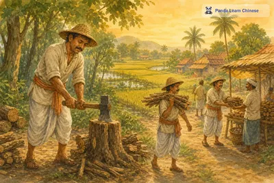 诚实的樵夫/ The Honest Woodcutter