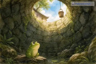 坐井观天 / Viewing the Sky from a Well