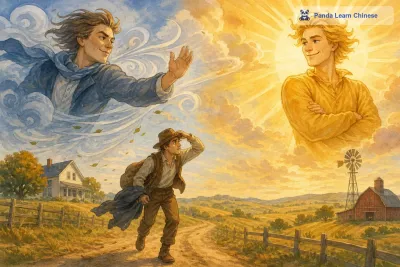 风与太阳/Wind and Sun