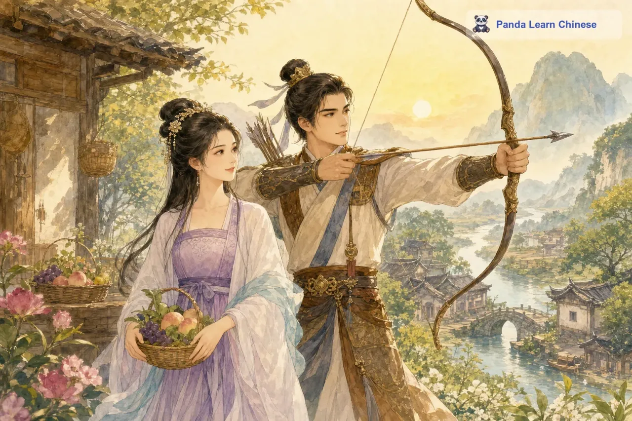 嫦娥奔月 / Chang’e Flies to the Moon