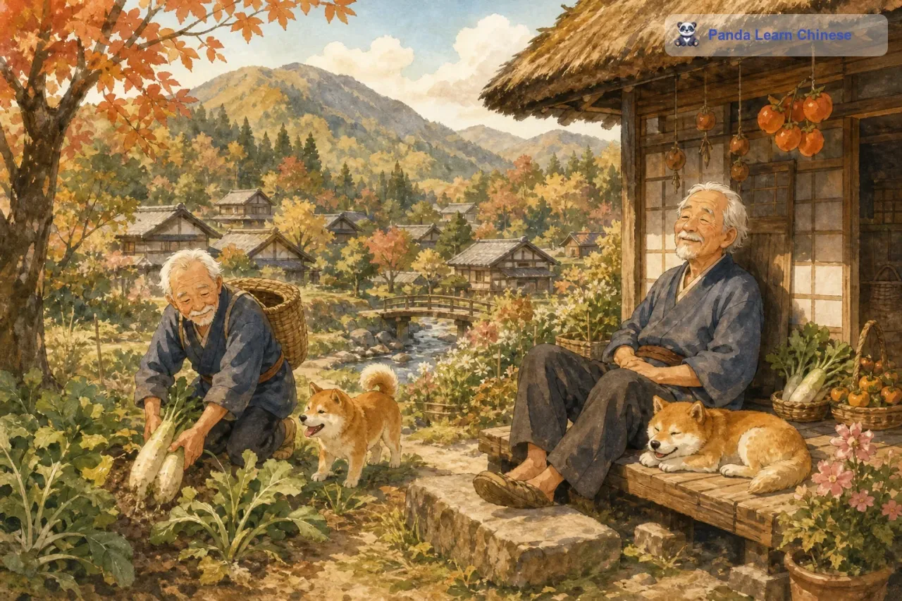 花咲爷爷 / Grandpa Blossoms