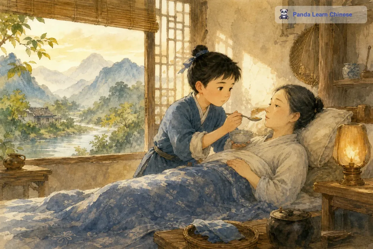 卧冰求鲤/Lying on Ice for Carp