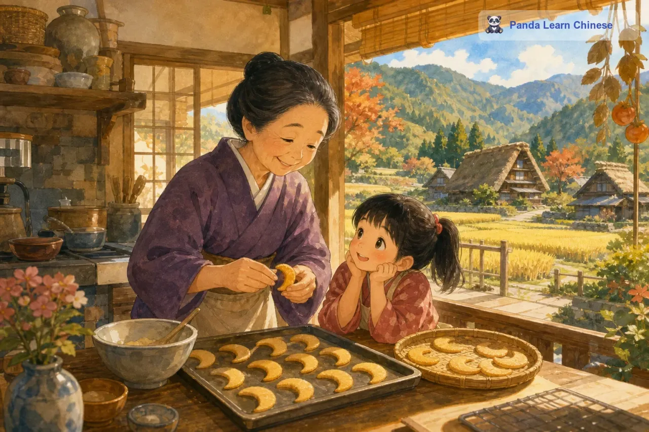 月亮饼干/Moon Cookies
