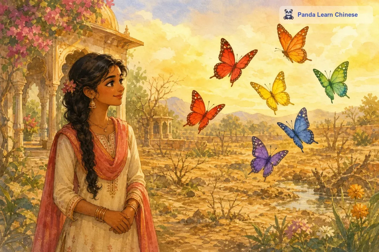 七色蝴蝶/Seven-Colored Butterflies