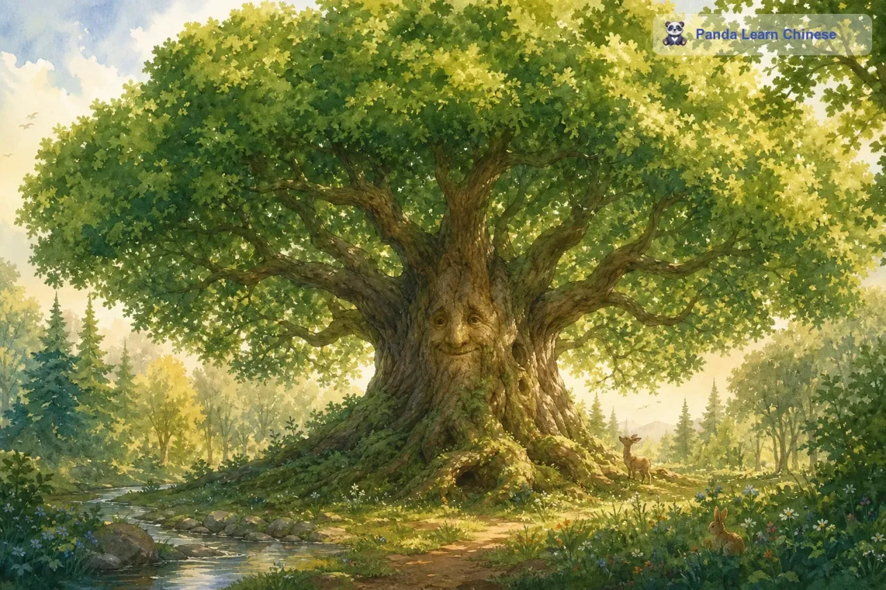 大树和小鸟 / The Big Tree and the Little Bird