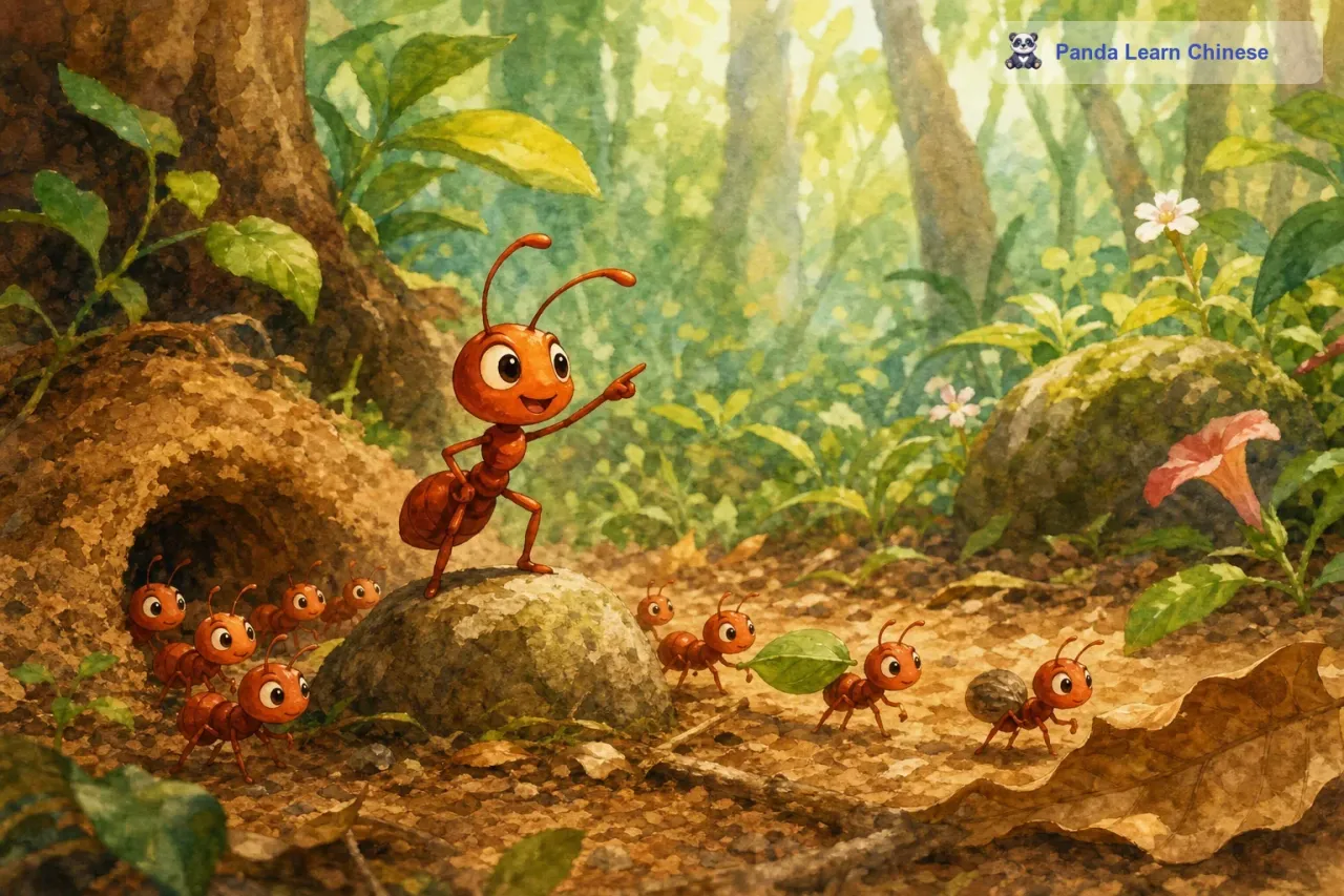 勇敢的小蚂蚁 / The Brave Little Ant