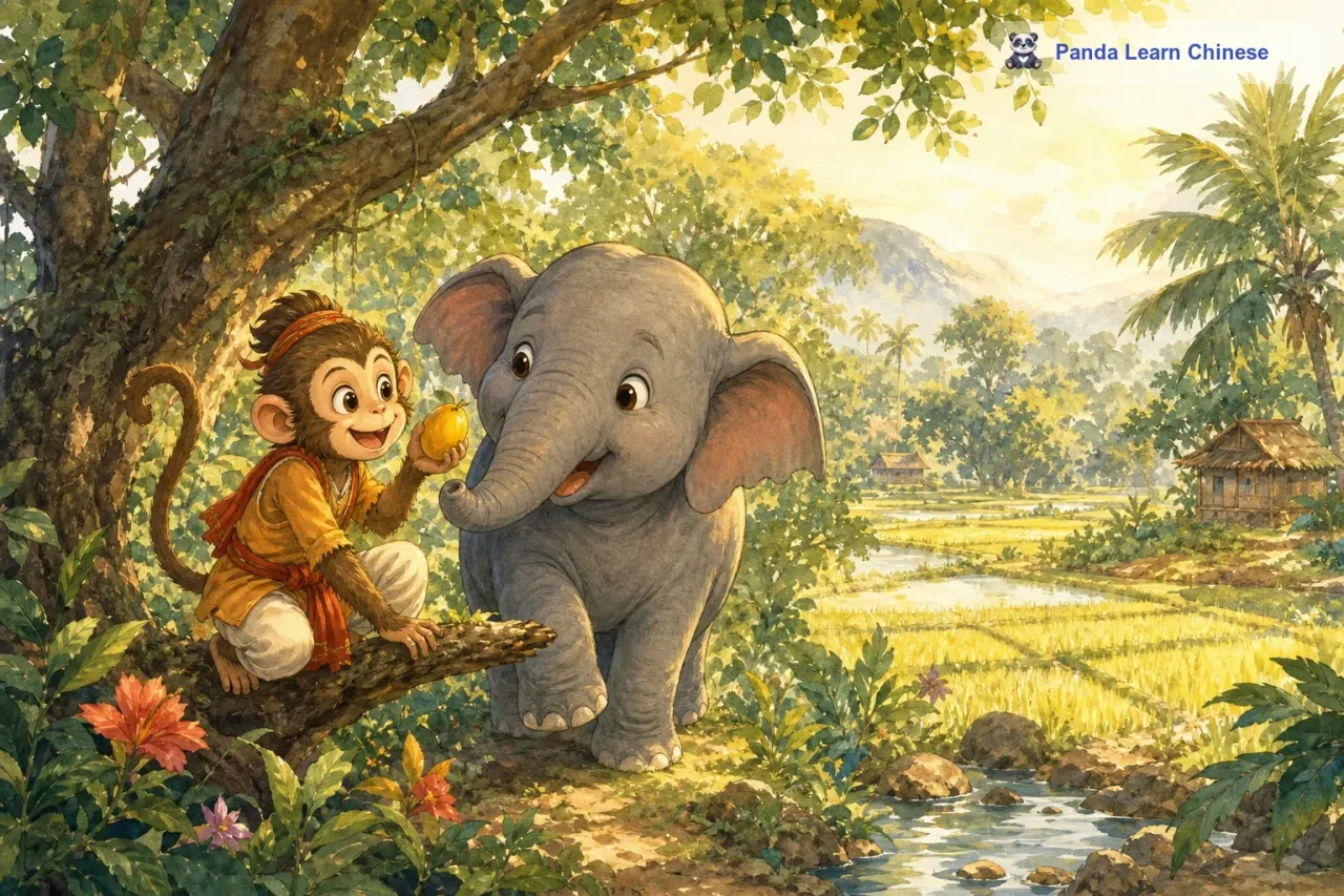 聪明的猴子 / The Clever Monkey