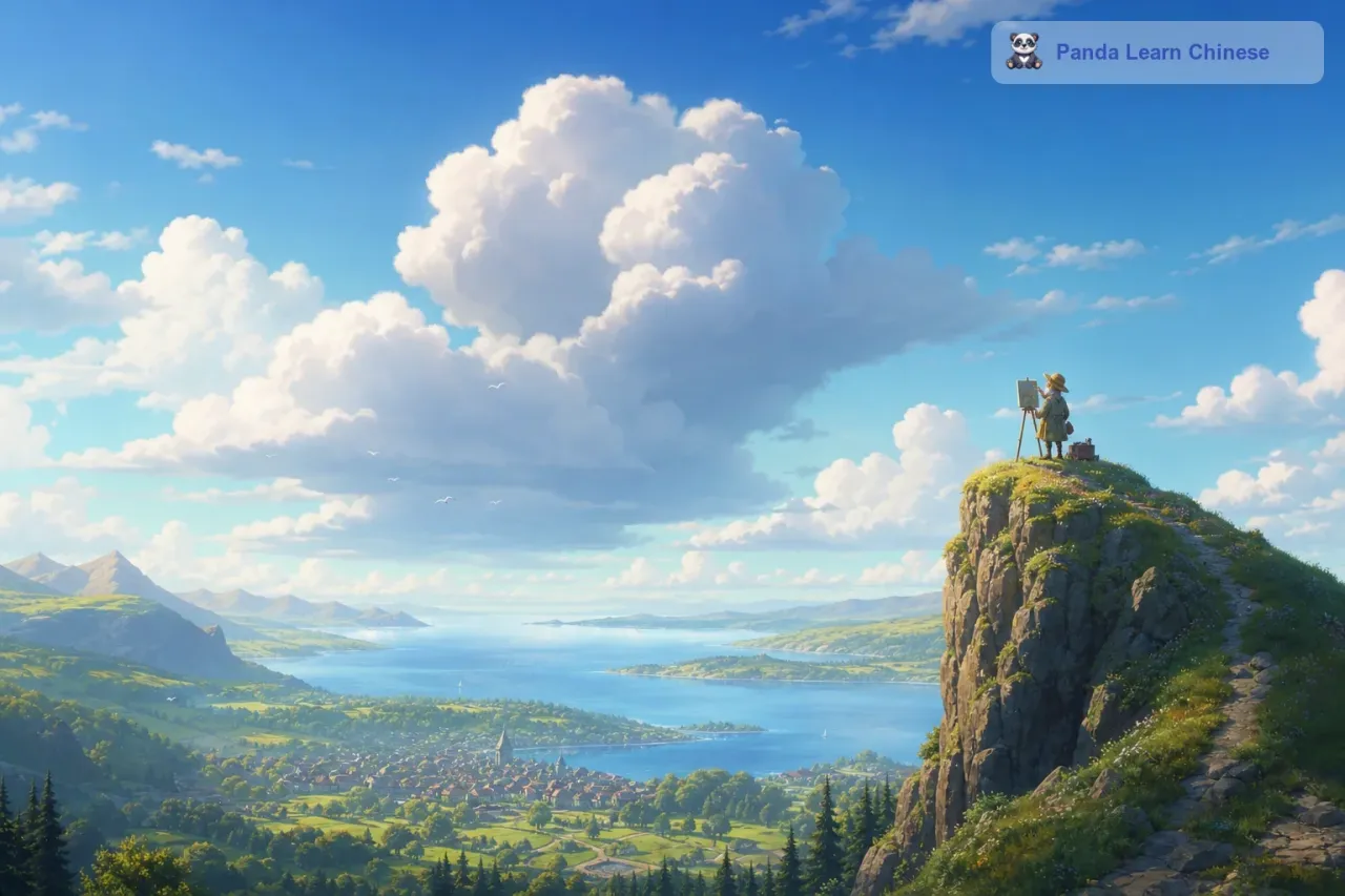 云朵画家 / The Cloud Painter
