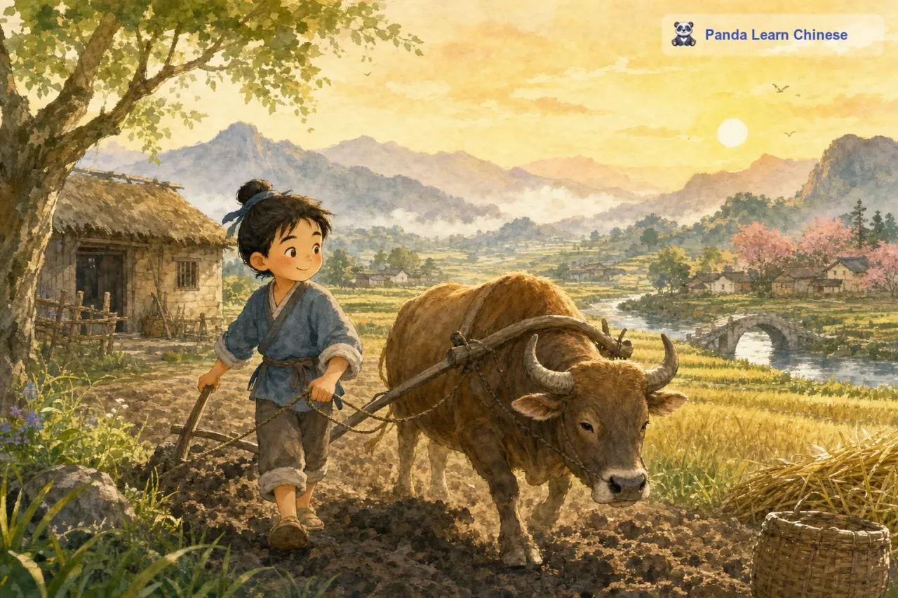 牛郎织女 / The Cowherd and the Weaver Girl