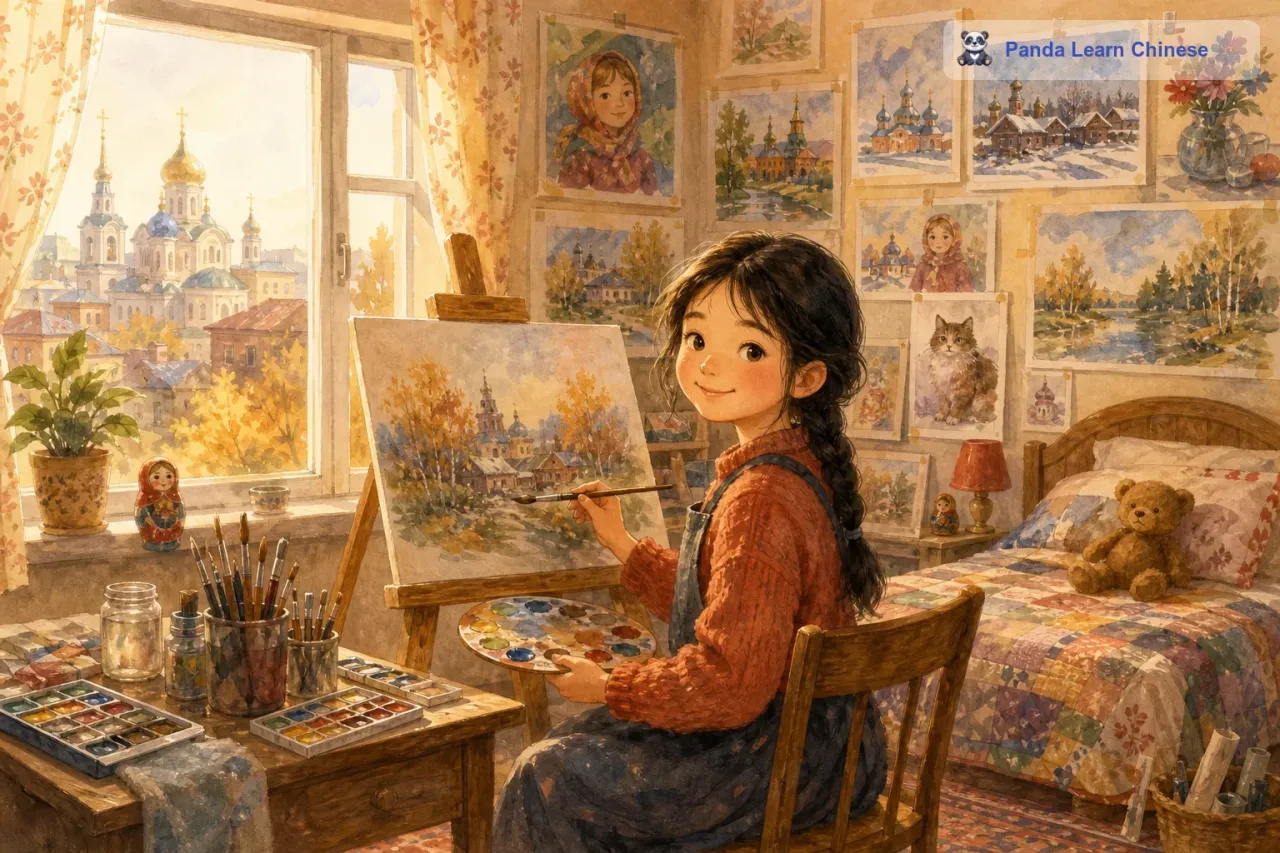 会飞的画框 / The Flying Picture Frame