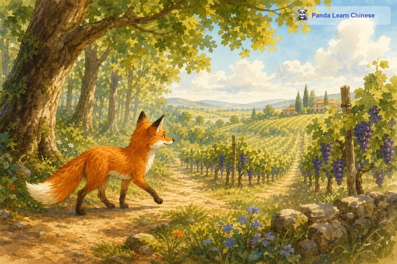 狐狸和葡萄 / The Fox and the Grapes