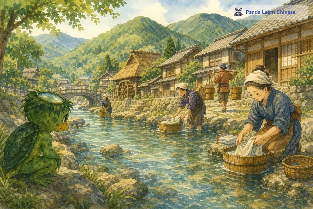 河童的泪珠/ The Kappa’s Tears