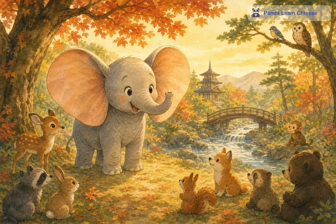 小象的大耳朵 / The Little Elephant’s Big Ears