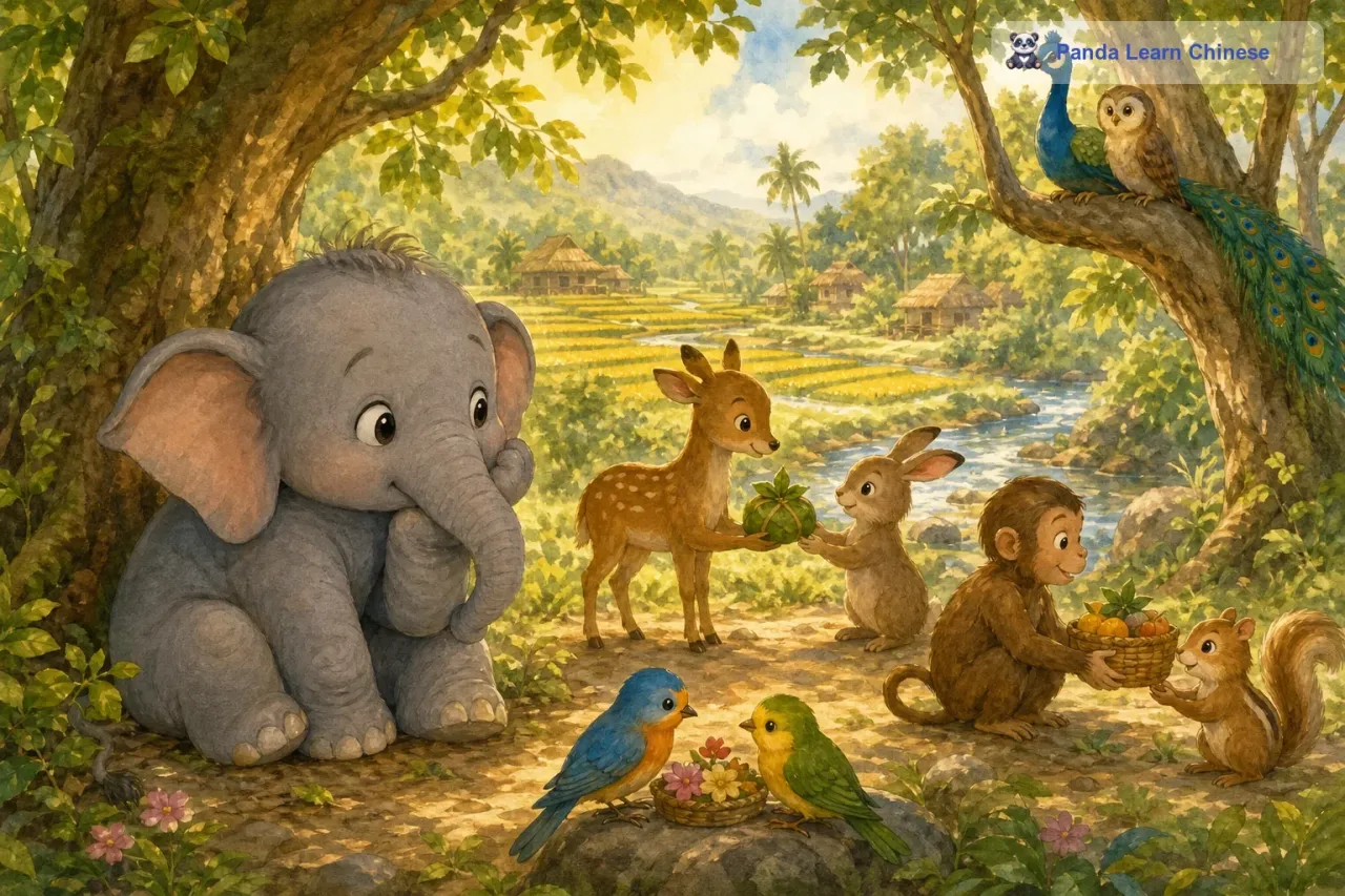 小象的礼物 / The Little Elephant’s Gift