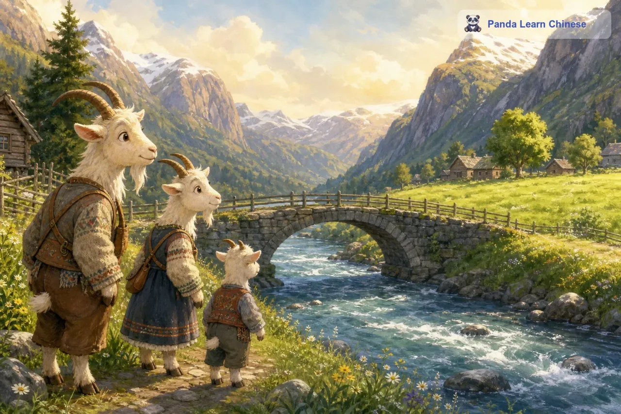 三只山羊/Three Goats