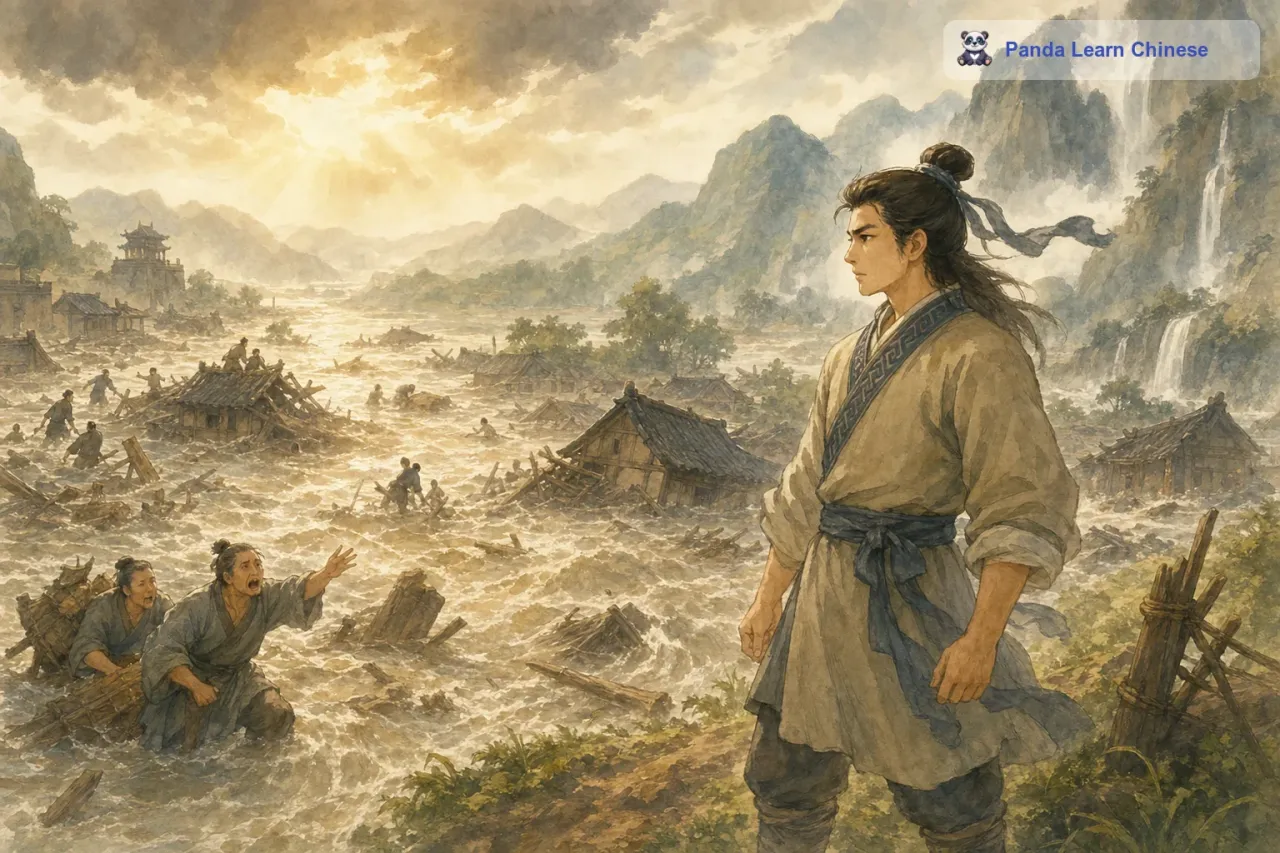 大禹治水 / Yu the Great Controls the Floods