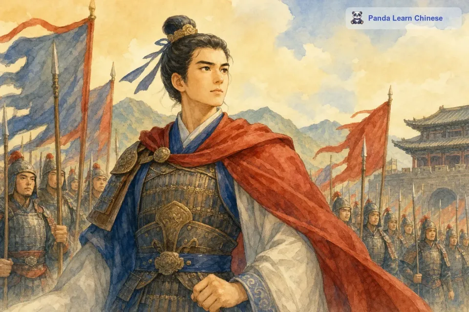 在中国古代，有一位非常聪明的将领，他叫韩信。韩信效力于汉王刘邦，他的军事才能十分出众。