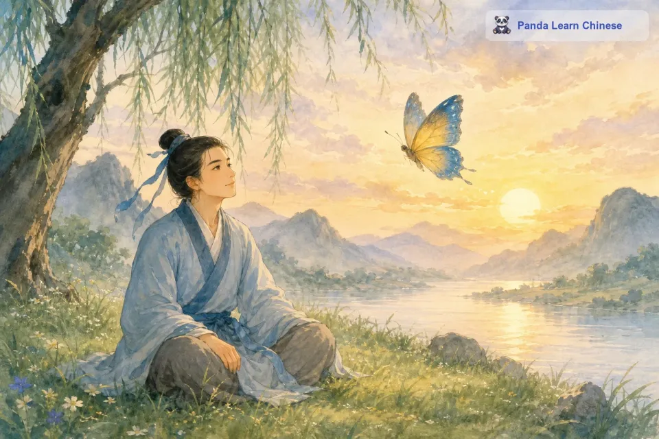 这个关于庄周梦蝶的故事，让人们开始思考人生的真假。也许在这个世界上，真实和虚幻并没有那么分明的界限，就像我们的梦想和现实，有时候也会交织在一起。我们要学会在这种看似模糊的状态中去寻找自己的生活之道，用心去感受生活中的美好，无论是真实的还是虚幻的，都能给我们带来不一样的体验。