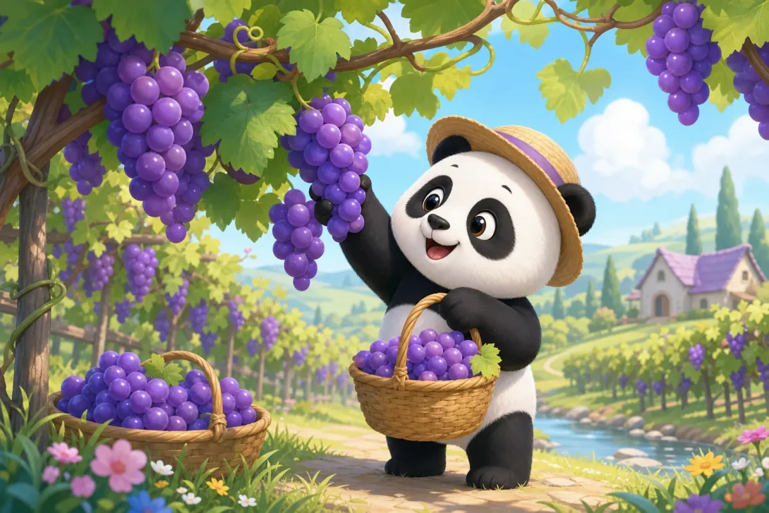Fun Fact: 葡萄一串串 · About Grape
