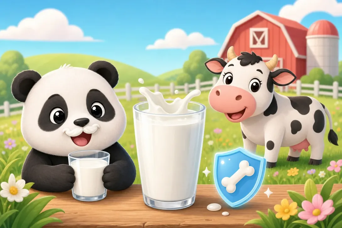 Fun Fact: 牛奶长高高 · About Milk